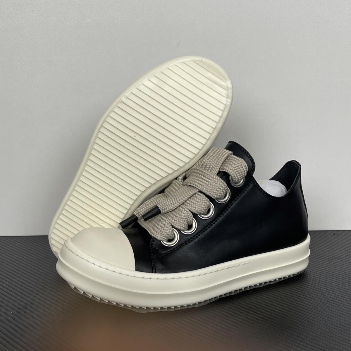 Rick Owens - jumbo-laced sneakers - Imagem 1